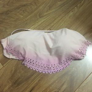 Xhilaration Pink Bandeau Swimsuit Top